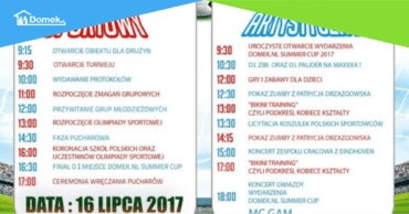 Turniej piłki nożnej Domek.nl Summer Cup 2017!